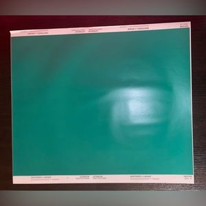 Vintage Pantone by Letraset Letrafilm Color/Tint Overlay 341-A • 20x23”   *RARE*